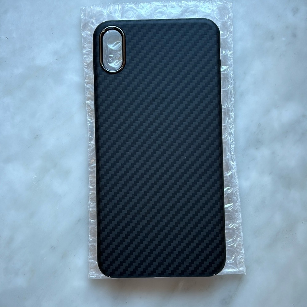 Carbon Fiber IPhone 10 Max Case NWOT
